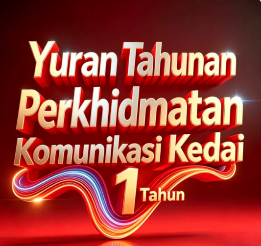 Yuran perkhidmatan komunikasi kedai