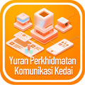 Yuran perkhidmatan komunikasi kedai